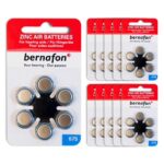Baterie do aparatów słuchowych Bernafon 675 - zestaw 10 listków (60 szt baterii)