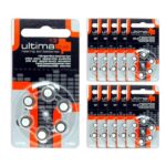 Baterie do aparatów słuchowych Ultima 13 - zestaw 10 listków (60 szt baterii)