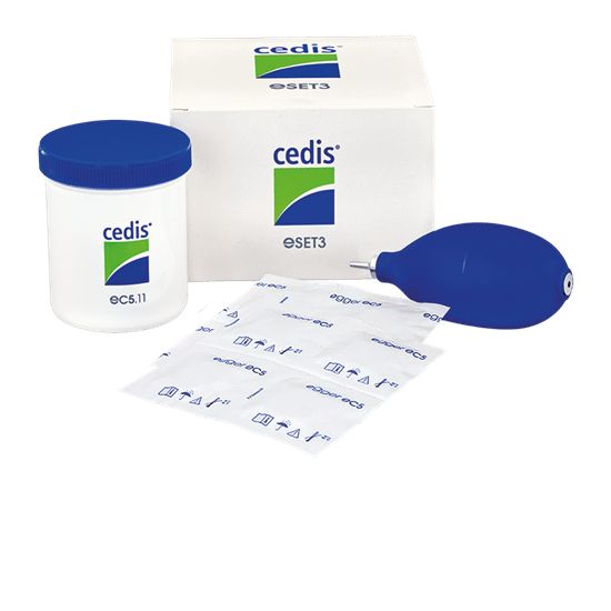 Zestaw Cedis do pielęgnacji wkładek BTE