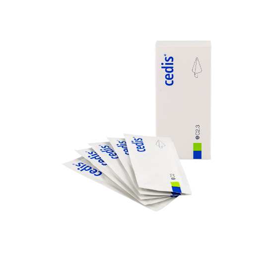 25 Chusteczek do czyszczenia pakowane oddzielnie CEDIS