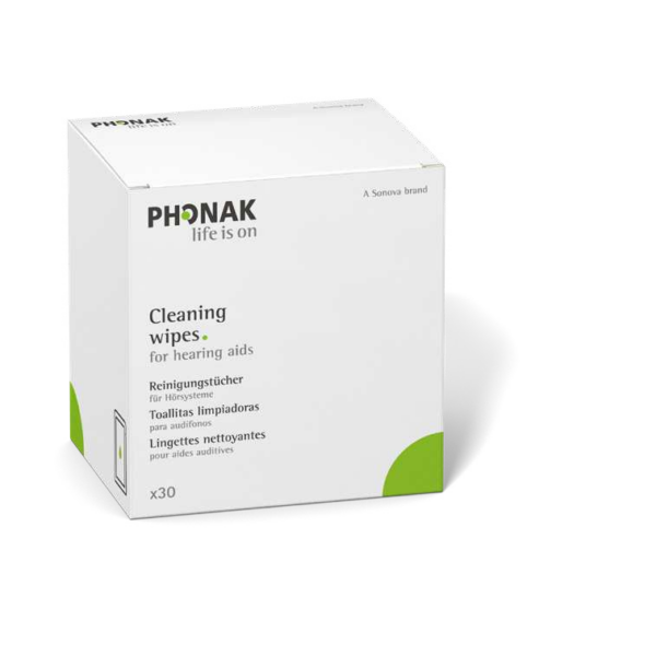 Chusteczki do czyszczenia wkładek Phonak 30 szt