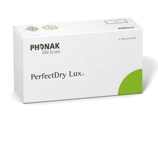 Perfect Dry Lux urządzenie do suszenia i przechowywania aparatów słuchowych Phonak