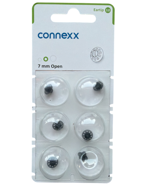 Kopułka Connexx Eartip 3.0 otwarta 7mm