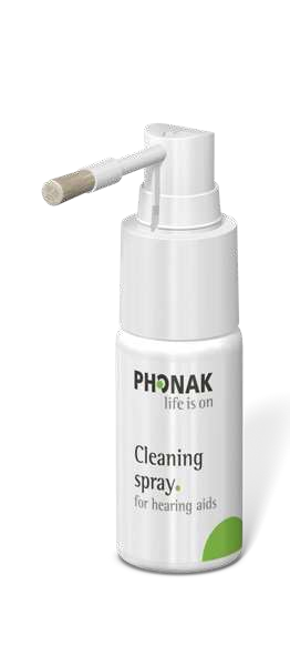 Spray do czyszczenia aparatów słuchowych i wkładek Phonak 30 ml