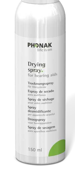 Spray do osuszania wkładek Phonak