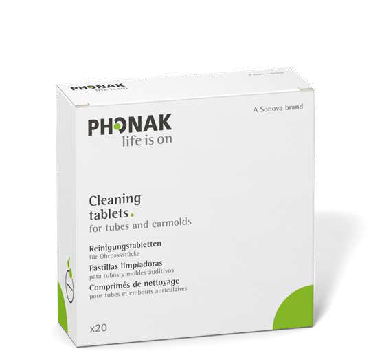 Tabletki do czyszczenia wkładek Phonak 20 szt