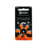 Baterie do aparatów słuchowych Widex 13 - 1 listek (6 sztuk)