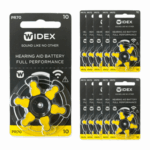 Baterie do aparatów słuchowych Widex 10 - 10 listków (60 sztuk)