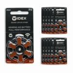 Baterie Widex 312 do aparatów słuchowych - 10 listków (60 sztuk)